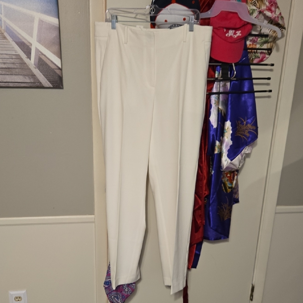 Talbots Off-White Trousers - Picture 8 of 9